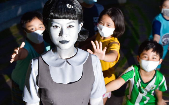 Ngọc Thanh Tâm hóa nhân vật ám ảnh nhất 'Squid Game', gợi ý kiểu hoá trang xịn xò mùa Halloween 2021 Ảnh 2