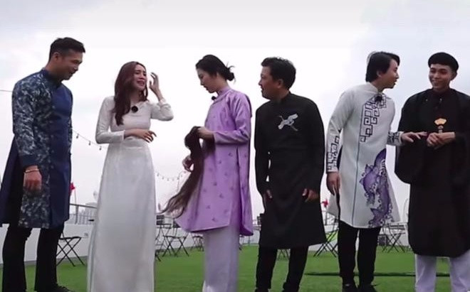 Ninh Dương Lan Ngọc nhập hội mỹ nhân 'quê độ' vì tóc giả rơi cả mảng Ảnh 2