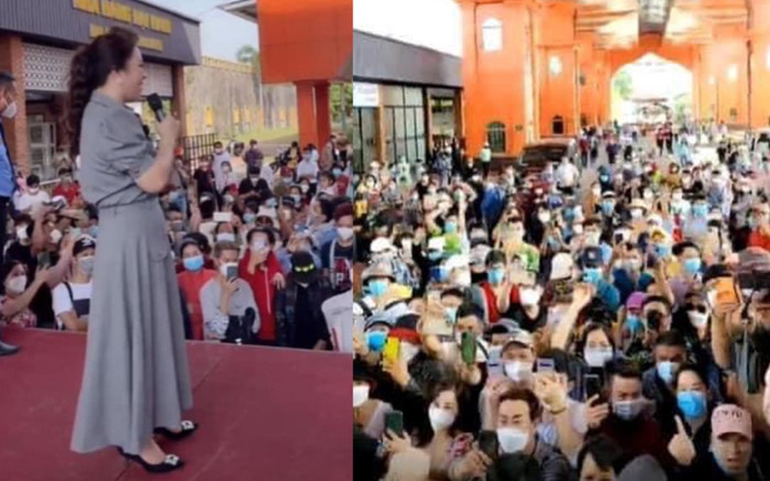 Dân mạng tranh cãi khi fan meeting của 'bà chủ Đại Nam' thu hút đông người tụ tập, chen lấn Ảnh 2