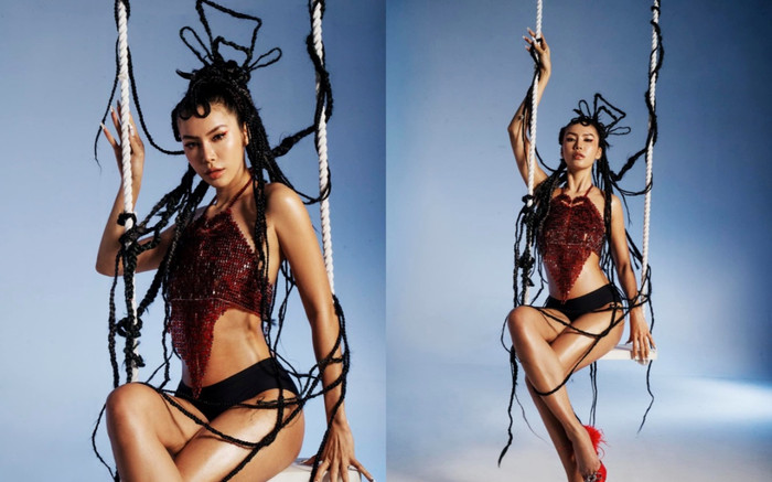 Minh Tú chơi lớn Halloween: Người bảo giống Bạch Cốt Tinh, kẻ nói yêu nhền nhện Ảnh 2