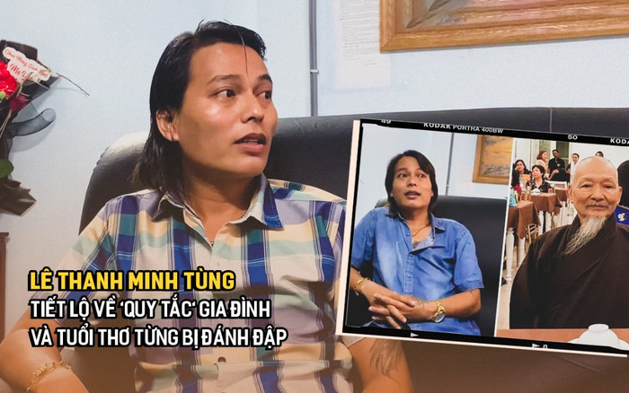 Lê Thanh Minh Tùng tiết lộ về 'quy tắc' gia đình và tuổi thơ từng bị ông Lê Tùng Vân đánh đập Ảnh 2