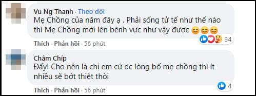 Chỉ một câu trả lời nhẹ nhàng, mẹ chồng Diệp Lâm Anh được phong ngay danh hiệu 'mẹ chồng quốc dân' Ảnh 3