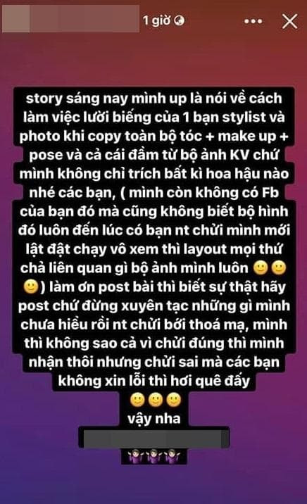 Nhiếp ảnh gia lên tiếng sau khi bị nghi 'đá xéo' Đỗ Thị Hà.
