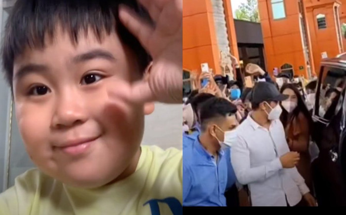 Netizen chỉ chú ý anh vệ sĩ cơ bắp của CEO Đại Nam, bé Hằng Hữu nói một câu khiến ai cũng phải 'quay xe' Ảnh 2