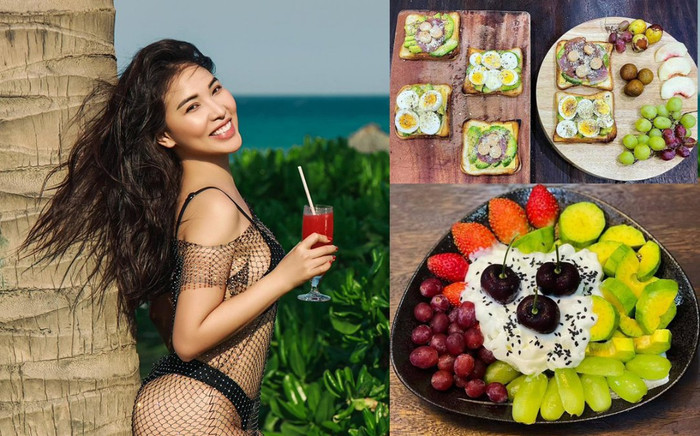 Tập tành, ăn uống thế này, bảo sao Quỳnh Thư chẳng sở hữu đường cong tuyệt tác Ảnh 2