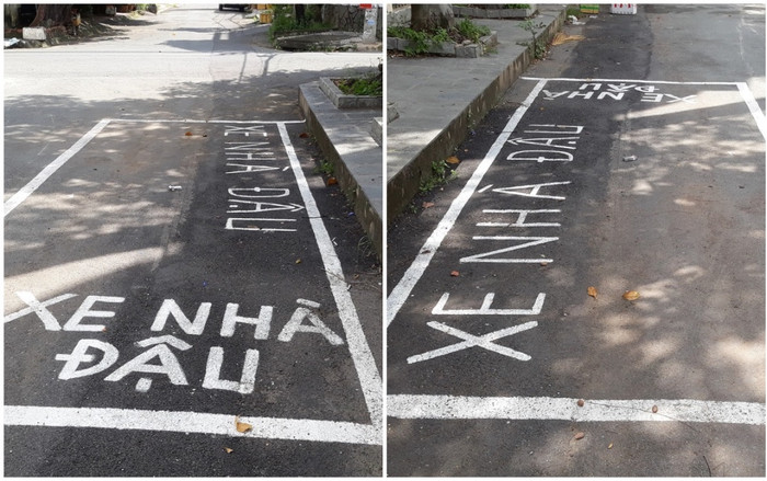 Đang ung dung trên đường thì 'ngớ người' trước dòng chữ lạ, dân mạng thốt lên: 'Hồn nhiên quá' Ảnh 2