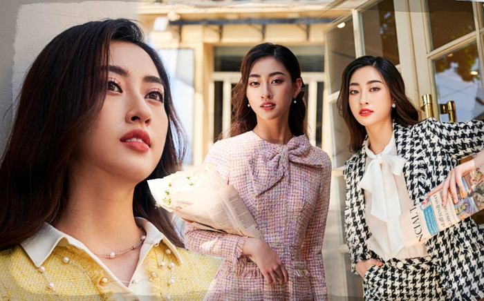 Say đắm vẻ thanh lịch kiêu sa của quý cô Lương Thùy Linh trong tiết thu Hà Nội Ảnh 2