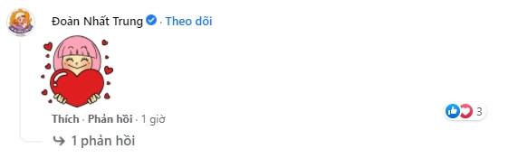 Đạo diễn Nhất Trung bình luận về bài đăng của Lan Ngọc và Diễm My còn Nhã Phương thì không.