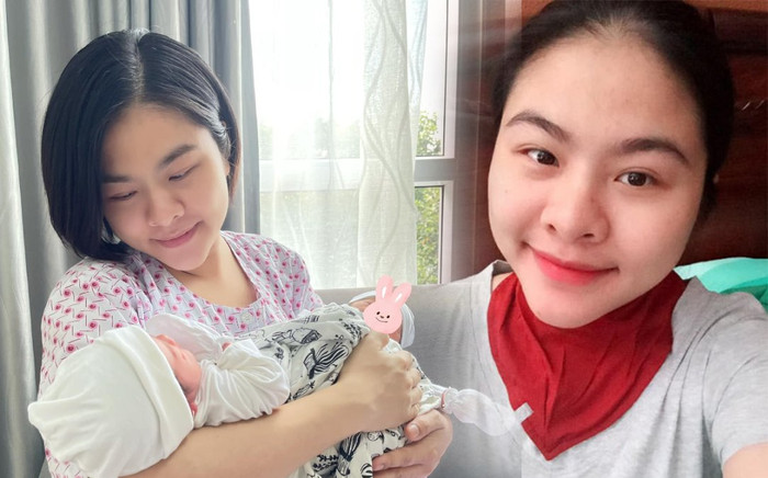 'Rút kinh nghiệm' lần sinh đầu tiên, Vân Trang ở lần sinh con thứ hai nhan sắc thăng hạng thấy rõ Ảnh 2