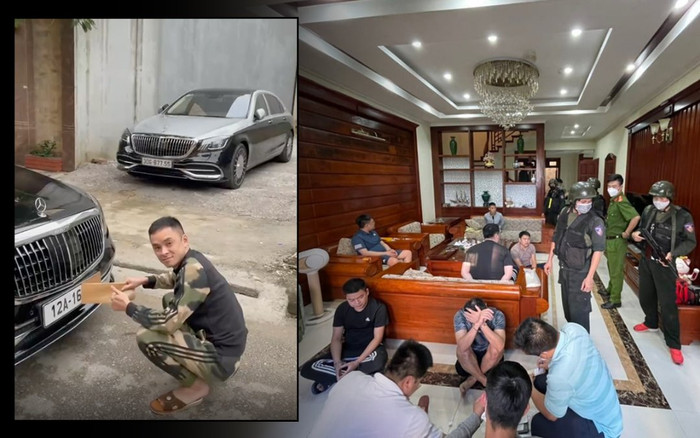 Trước khi bị bắt, 'ông trùm' đường dây đánh bạc 14.000 tỷ đồng từng quay clip khoe Mercedes Maybach Ảnh 2