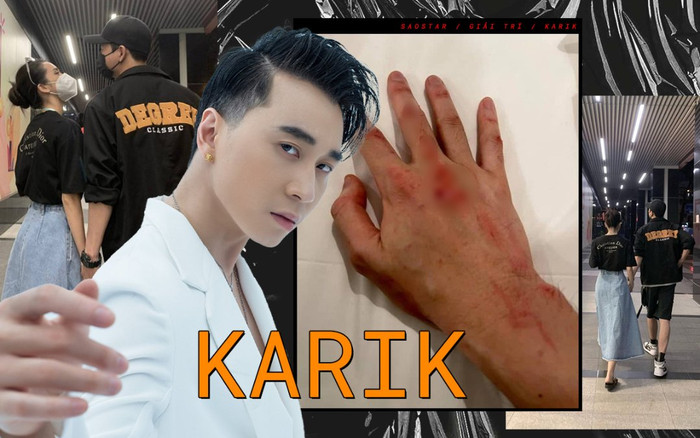 Karik đăng bàn tay đầy máu giữa lúc vướng nghi ngờ hẹn hò, phản ứng của Quỳnh Lương càng bất ngờ hơn Ảnh 2