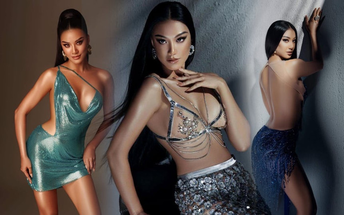 Kim Duyên ngày càng táo bạo, hở triệt để khi đến gần ngày thi Miss Universe Ảnh 2