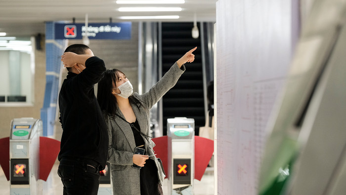 Sau những ngày đông đúc, 'check in mệt nghỉ', đường sắt Cát Linh – Hà Đông đã khoác lên diện mạo mới Ảnh 16