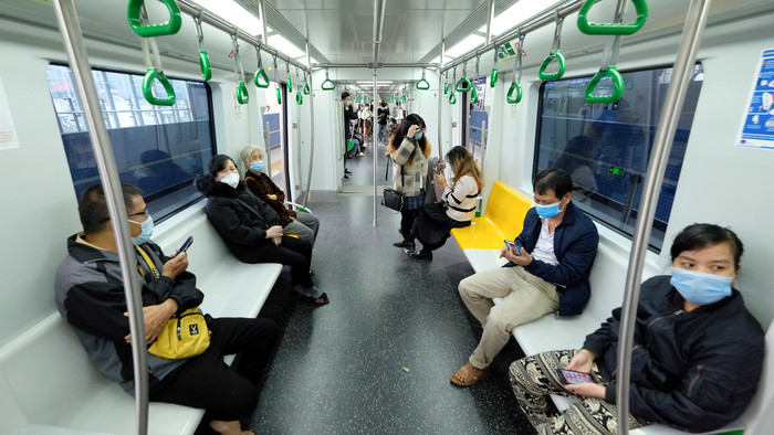 Khung cảnh yên tĩnh, chuyến đi trở nên yên bình, dễ chịu hơn nhiều.