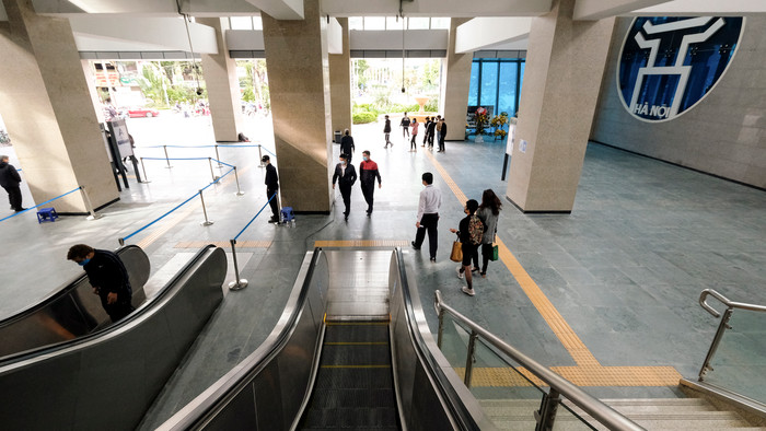 Sau những ngày đông đúc, 'check in mệt nghỉ', đường sắt Cát Linh – Hà Đông đã khoác lên diện mạo mới Ảnh 5