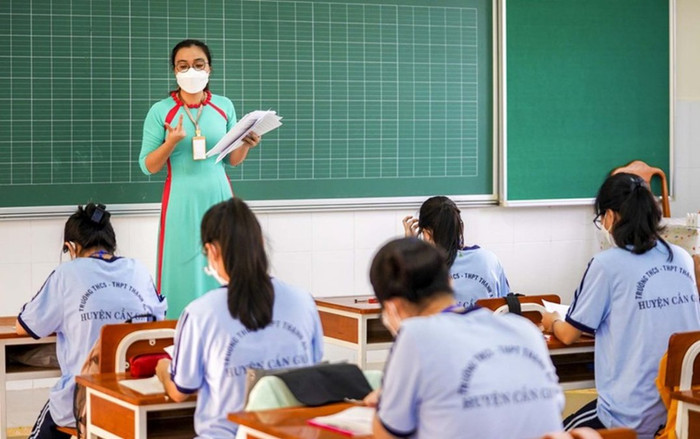 TP.HCM: Trường đầu tiên cho đi học trở lại phát hiện một học sinh dương tính với Covid-19 Ảnh 2