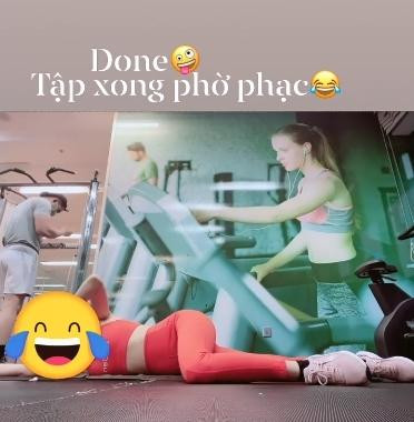 Nhưng rất nhiều lần, Lệ Quyên khiến khán giả tranh cãi với những màn tập tành, posing 'nghiêng ngả' thế này.