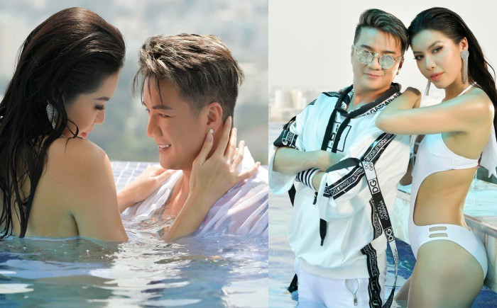 Đàm Vĩnh Hưng tung loạt ảnh 'mát mẻ' bên Minh Tú, ngay lập tức lọt top tìm kiếm trên Google Ảnh 2