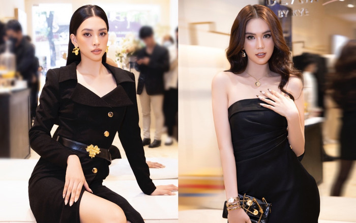 Ngọc Trinh khoe làn da trắng nõn, Tiểu Vy khoe thần thái sắc lạnh khiến khán giả ngây ngất Ảnh 2