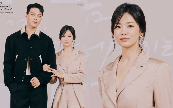 Netizen thất vọng trước loạt ảnh họp báo phim mới của Song Hye Kyo: 'Thật sến sẩm và rẻ tiền!' Ảnh 2