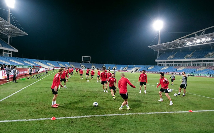 Dàn sao tuyển Nhật Bản phô diễn kỹ thuật trên sân Mỹ Đình Ảnh 2