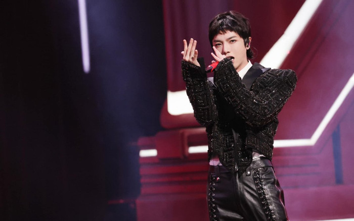 Đêm Cuồng Hoan 11/11: Châu Thâm và Hoa Thần Vũ phô diễn giọng hát cực đỉnh Ảnh 2