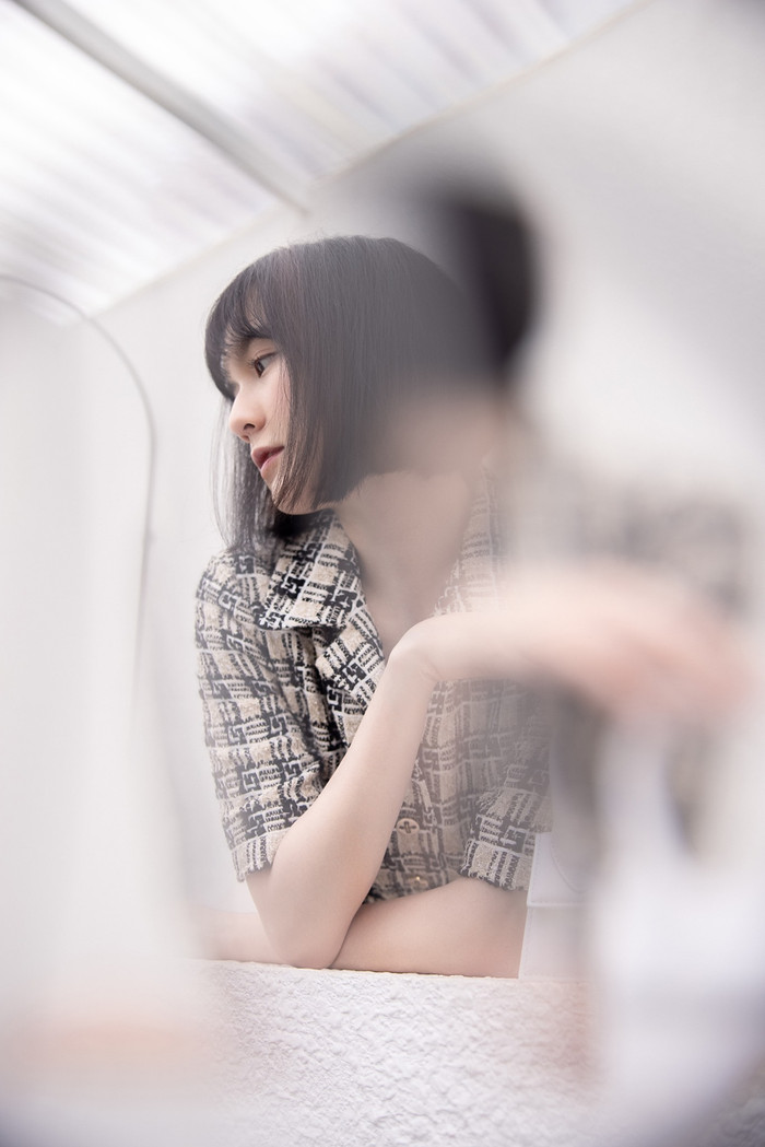 Nhiều người nói rằng cô nàng trông có vẻ gầy hơn lúc mới ra mắt dưới danh nghĩa 'gà cưng' của công ty M-TP