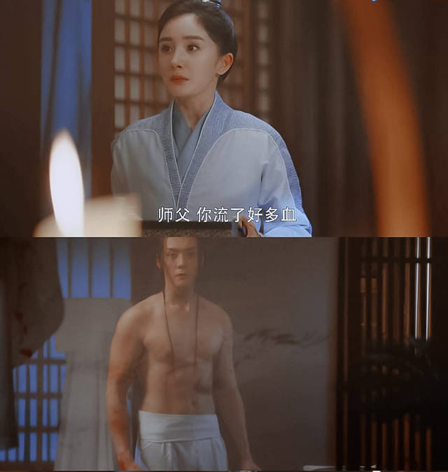 Cùng là thề vương nhưng Nhậm Gia Luân 'muối mặt' vì sài hàng 'pha-ke', Trần Vỹ Đình khoe 6 múi nóng bỏng Ảnh 7