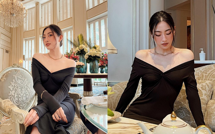 Chân dài 1m22, Lương Thùy Linh tự nhận là 'cô bé hạt tiêu' khiến fan cười nắc nẻ Ảnh 2