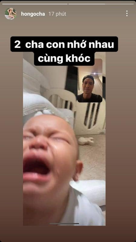 Hình ảnh Hà Hồ vừa chia sẻ.