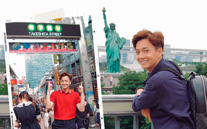 Hậu giãn cách, Ngô Kiến Huy vẫn điển trai phong độ như ngày nào, lại còn tặng fan món quà này Ảnh 2