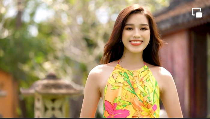 Clip Đỗ Thị Hà chào sân Miss World 2021: Xinh đẹp, tự tin, tiếng Anh tốt Ảnh 18