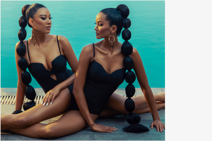 H'Hen Niê - Kim Duyên hóa chị em song sinh với tạo hình ấn tượng, vóc dáng đẹp miễn chê Ảnh 2