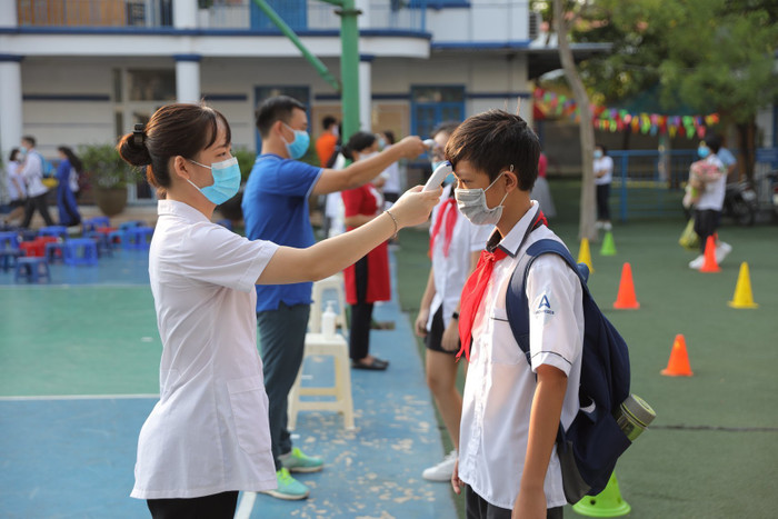 Nhiều nơi cho học sinh trở lại trường Ảnh 1