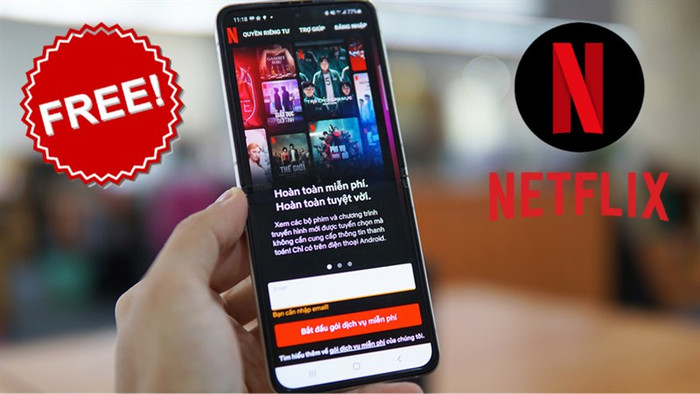 Cách xem Netflix miễn phí trên điện thoại Android Ảnh 1