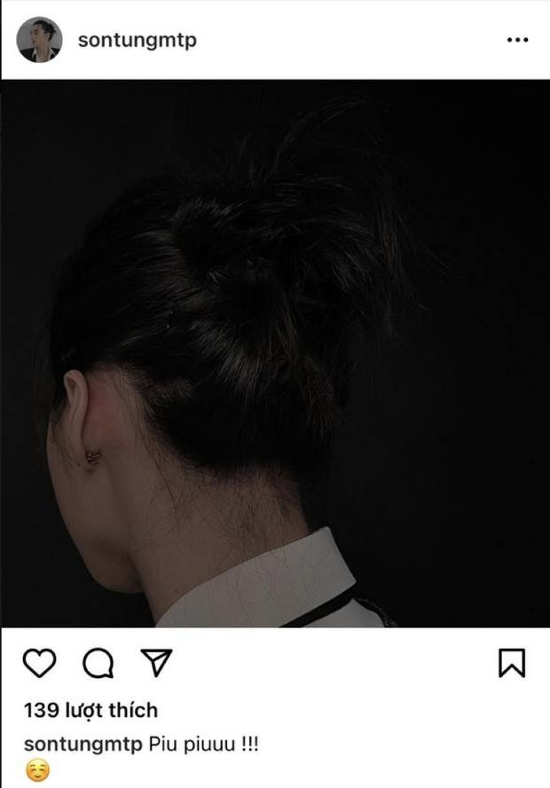 Động thái trước đó của Sơn Tùng.