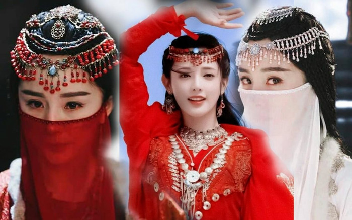 Nghi án Dương Mịch 'đạo nhái' tạo hình công chúa Tiểu Phong phim 'Đông cung' lồng vào 'Hộc châu phu nhân' Ảnh 2