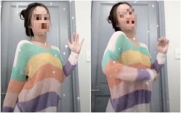 Đứng nhảy nhót say sưa, cô gái trẻ rơi vào cảnh hớ hênh bởi chiếc quần 'mặc cũng như không' Ảnh 2