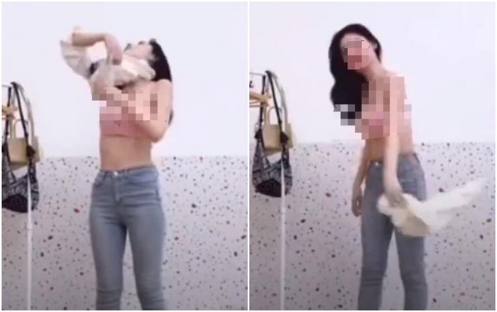 Câu view bất chấp, gái xinh thản nhiên lột đồ trên sóng livestream Ảnh 2