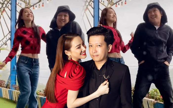 Trường Giang và bà xã lâu lâu bắt trend nhảy nhót Tik Tok nhưng vòng eo của Nhã Phương mới là điểm nhấn Ảnh 2