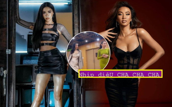 Minh Tú hướng dẫn Thùy Tiên 'bắt trend' nhịp điệu cha cha cha, hứa hẹn quẩy 'đục nước' Miss Grand 2021? Ảnh 2