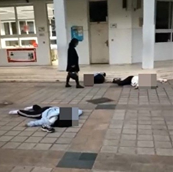 Hiện trường vụ việc.