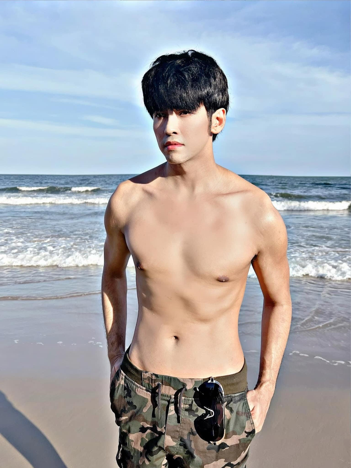 Thành quả sau khoảng thời gian kiên trì tập luyện của nam diễn viên. 