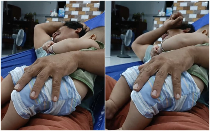 Chăm cháu từ lúc còn đỏ hỏn, ông ngoại bật khóc nức nở khi cháu về bên nội khiến ai thấy cũng thương Ảnh 2