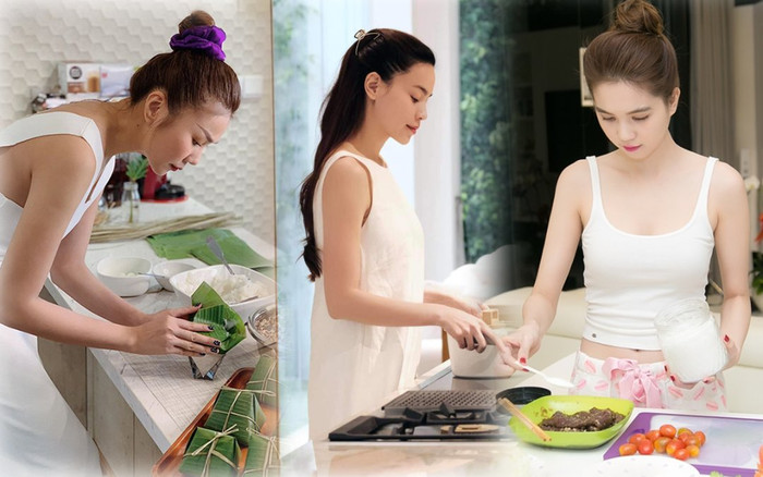 Ngọc Trinh, Hồ Ngọc Hà, Thanh Hằng đâu chỉ biết sống ảo mà còn nấu ăn rất xịn Ảnh 2