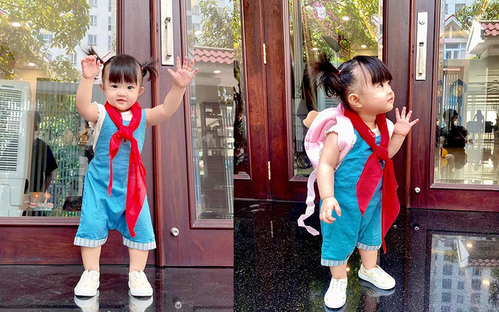 Đông Nhi tự nhận mình là 'cô giáo', cho con gái Winnie đi học ngay ngày 20/11 Ảnh 2