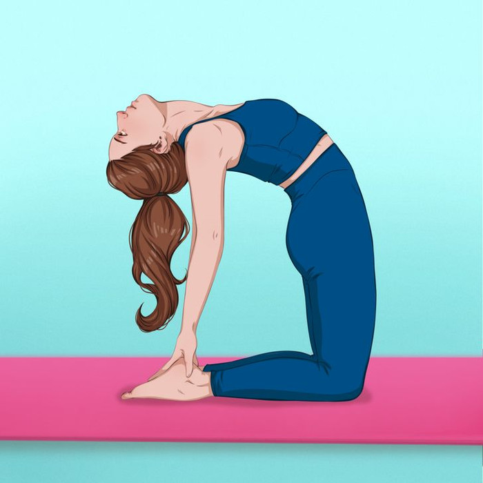 Các tư thế yoga trị dứt cơn đau lưng, đau bụng trong kỳ 'rụng dâu' Ảnh 5