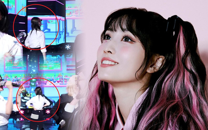 Momo (TWICE) quay lưng, lánh mặt với camera suốt lúc hát: Nữ idol sao lại tự ti thế này? Ảnh 2
