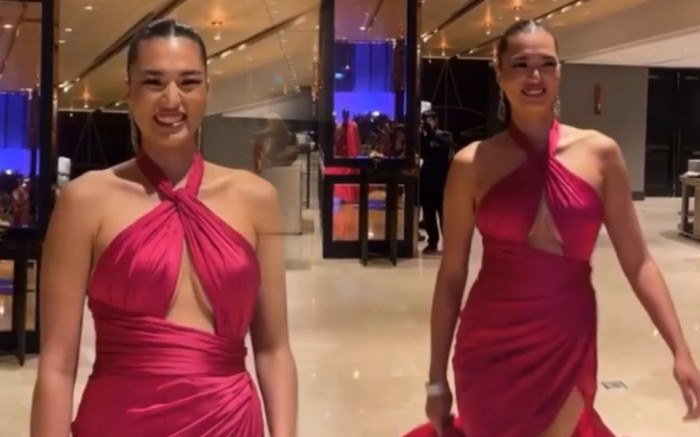 Miss Universe Thái Lan catwalk dẻo quẹo, đường cong 'real size' mới là tâm điểm trong buổi SEND OF Ảnh 2