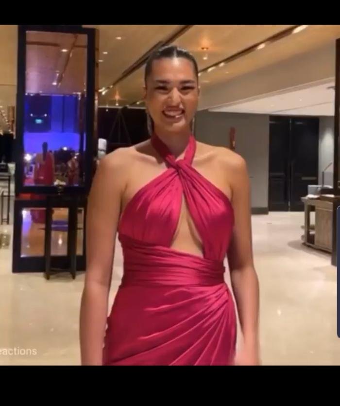 Miss Universe Thái Lan catwalk dẻo quẹo, khoe đường cong 'real size' trong buổi SEND OFF Ảnh 1